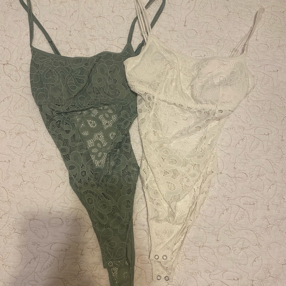 hollister lace body suits